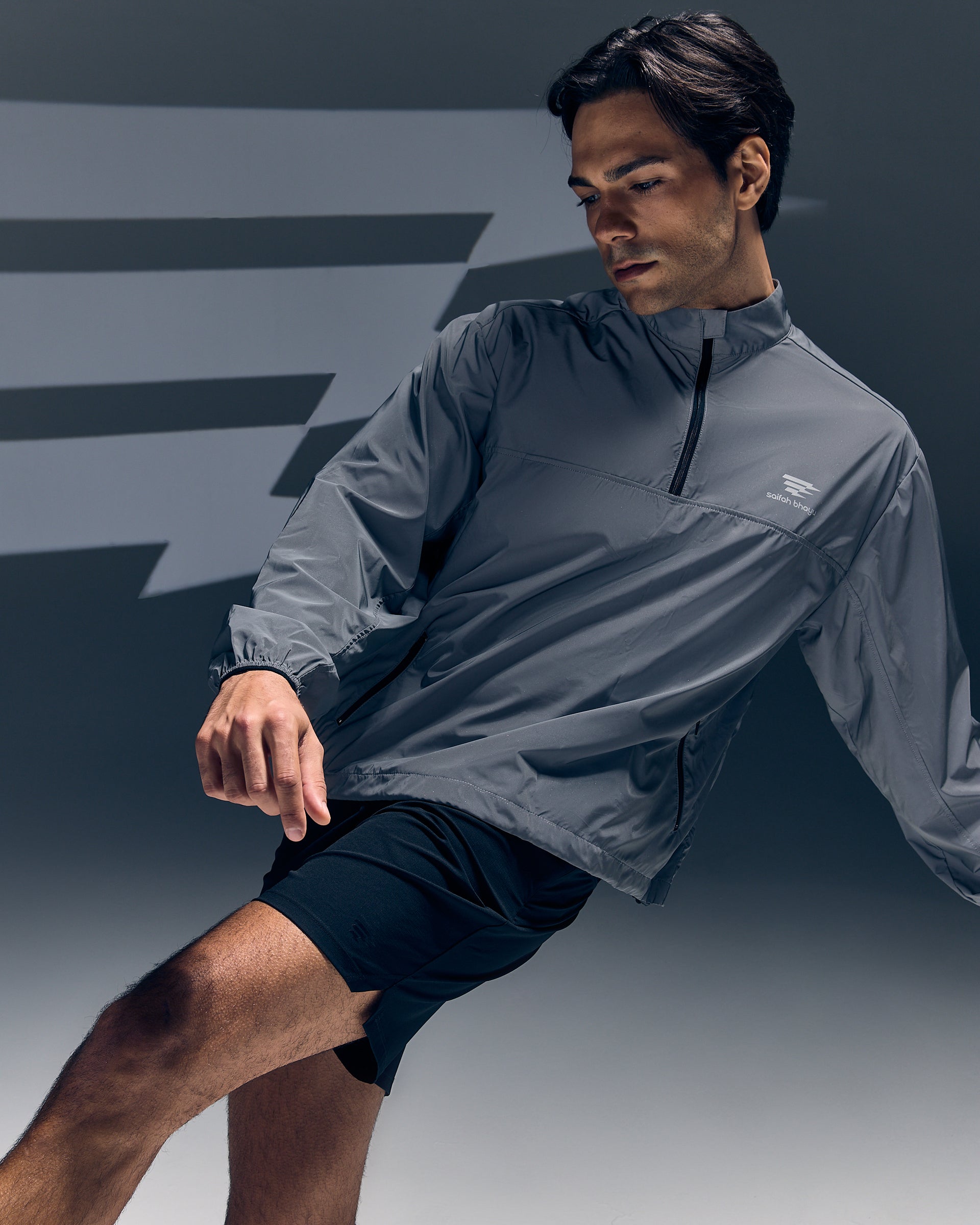 Unisex HALF-ZIP Reflective Jacket